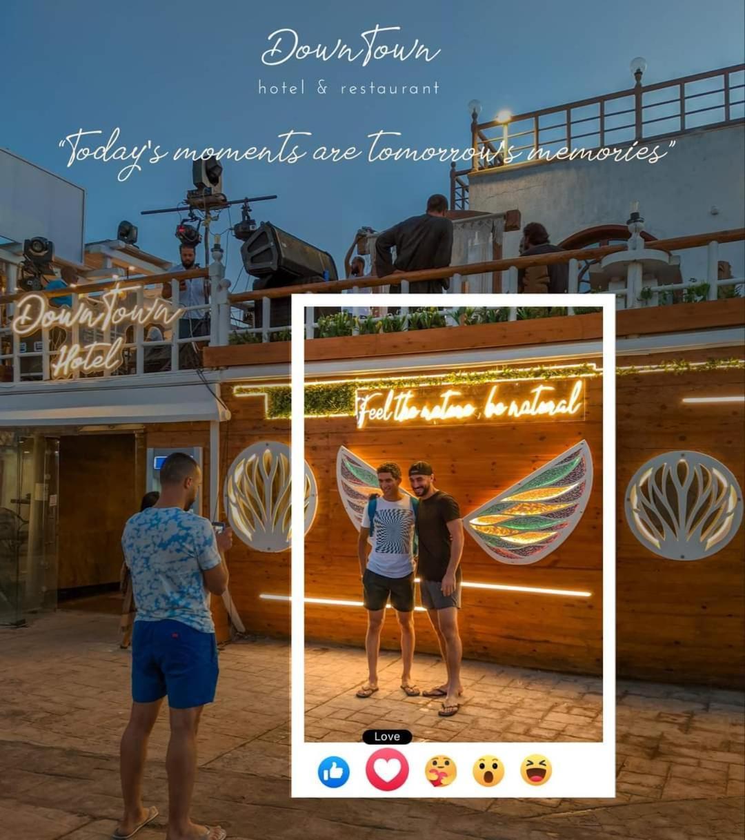 Downtown Hotel دهب المظهر الخارجي الصورة